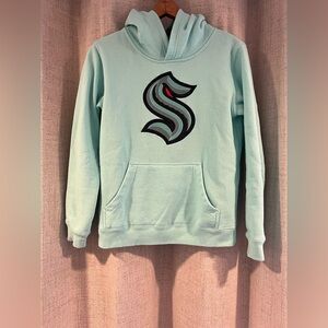 NHL Seattle Kraken youth Pullover Hoodie Sz M